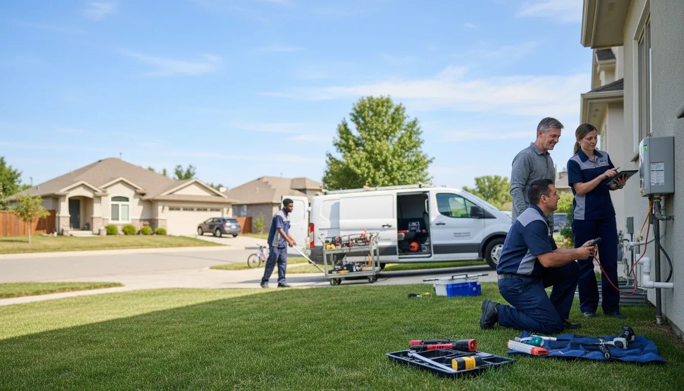 Tankless water heater service in Cabazon, CA